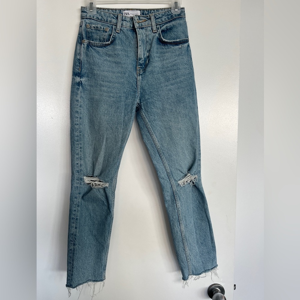 Mom high rise denim 24 zara
